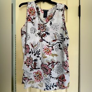 Layered Floral Tank